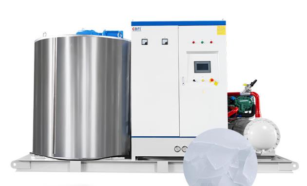 20噸直冷式塊冰機(jī)有多重，工作原理是什么