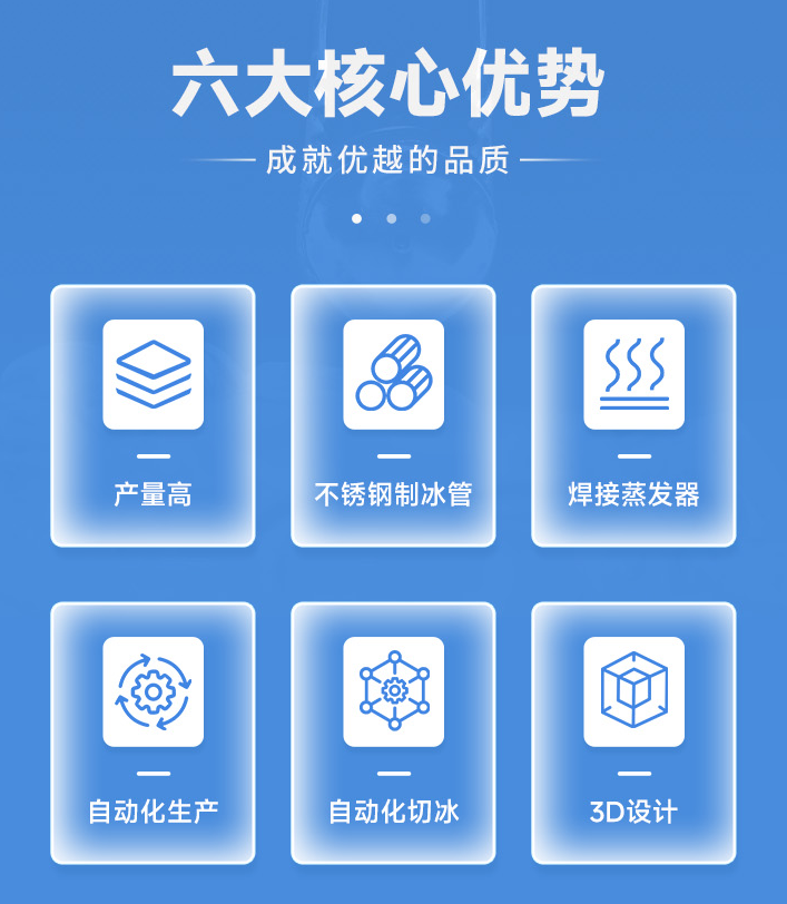 應(yīng)綜合考慮需求、制冰量、冰塊形狀、能效比、品牌與售后服務(wù)、預(yù)算等因素